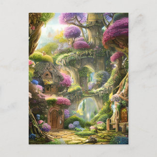 Cartão Postal Fairyland Forest Graphic