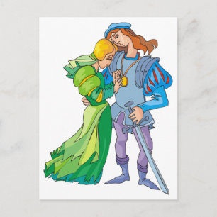 Cartão Postal Fairytale Casal