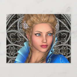 Cartão Postal Fairytale Princess