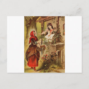 Cartão Postal Fairytalesco- Branca de Neve