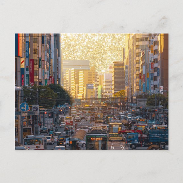 Cartão Postal faísca de seoul (Frente)