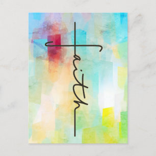 Cartão Postal Faith
