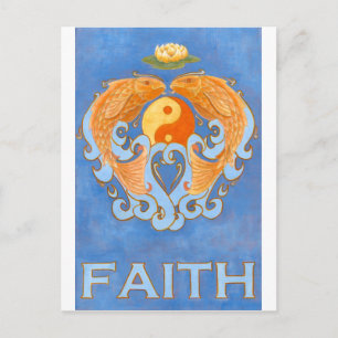 Cartão Postal Faith