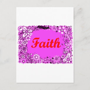 Cartão Postal Faith 3