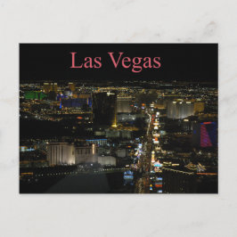 Cartão Postal faixa de Las Vegas