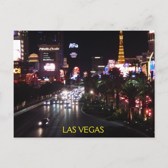 CARTÃO POSTAL FAIXA DE LAS VEGAS #4 (Frente)
