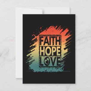 CARTÃO POSTAL FAIXA ESPERANÇA AMOR VERDADEIRO MOTIVACIONAL INSPI