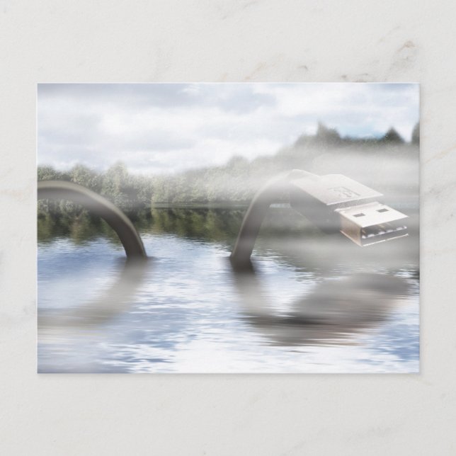 Cartão Postal Fake Ness (Frente)