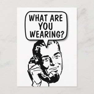 CARTÃO POSTAL "FALANDO SUJO", RETRO-ENGRAÇADO