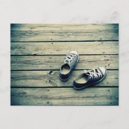 CARTÃO POSTAL FALANTES EM UMA PORTA