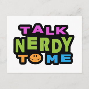 Cartão Postal Fale Comigo Com Nerdy