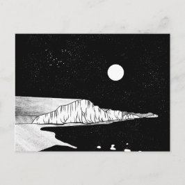 Cartão Postal Falésias Brancas de Dover