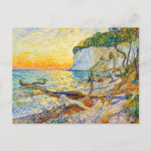 Falésias Impressionistas na Ilha Ruegen com Báltic