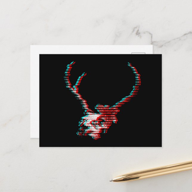 Cartão Postal Falha no Esqueleto (Frente/Verso In Situ)