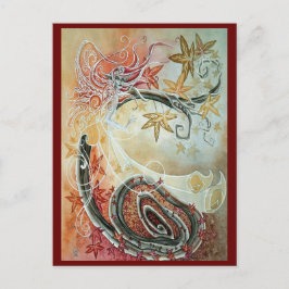 Cartão Postal Fall Faery