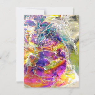 Cartão Postal Falln Aura Crystal