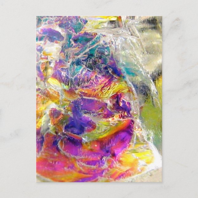 Cartão Postal Falln Aura Crystal (Frente)