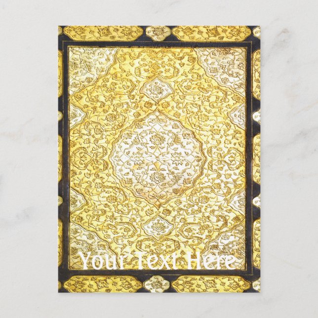 Cartão Postal Falln Sagrado Dourado (Frente)