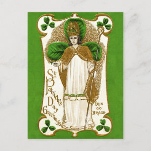 Cartão Postal Falln Saint Patrick