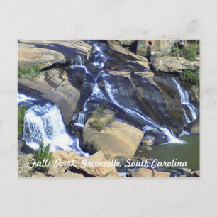 Cartão Postal Falls Park, Greenville, SC