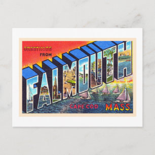 Cartão postal Falmouth Cape Cod Massachusetts Vin