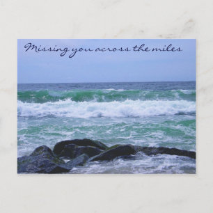 Cartão Postal Falta você/ Qualquer Occasion_Postcard
