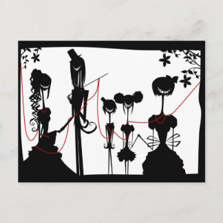 Cartão Postal Família Cheshire