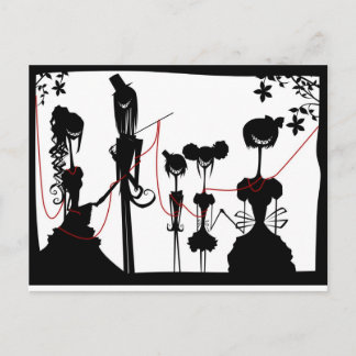 Cartão Postal Família Cheshire