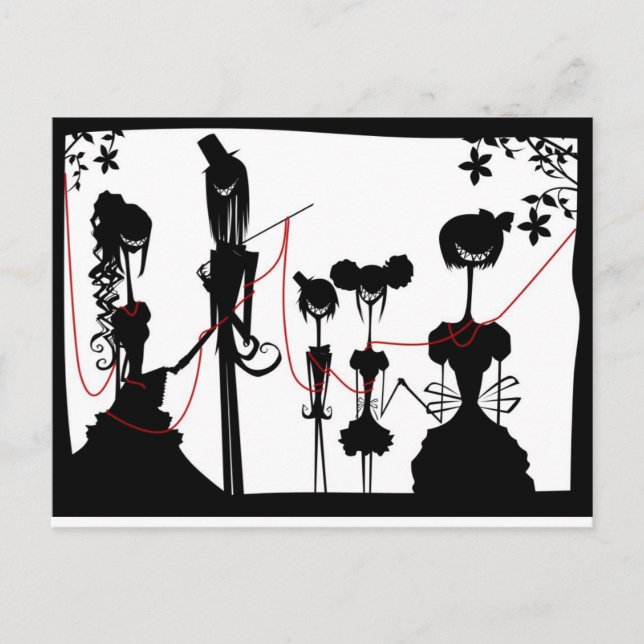 Cartão Postal Família Cheshire (Frente)