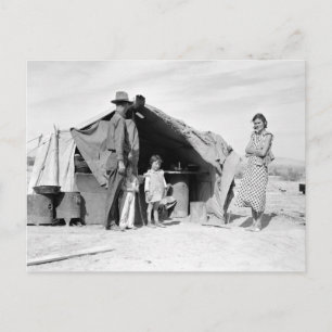 Cartão Postal Família de quatro a serem devolvidos a Oklahoma 19