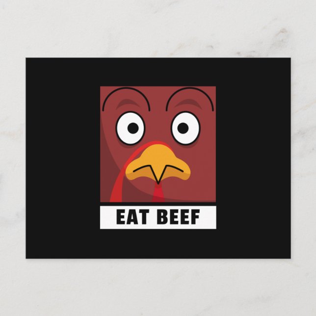 Cartão Postal Família Engraçada Da Turquia Correspondendo À Ação (Frente)