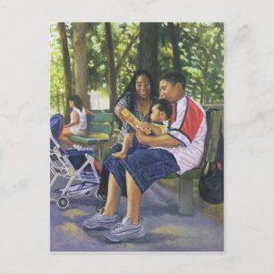 Cartão Postal Família no Parque 1999