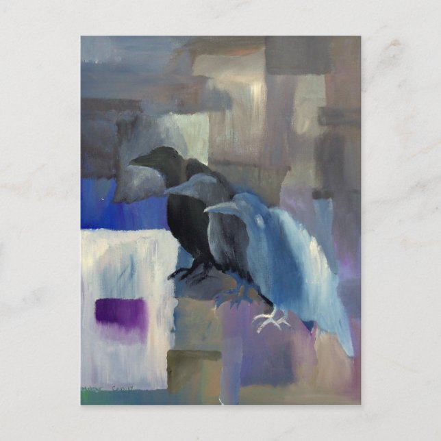 Cartão Postal Família Raven (Frente)