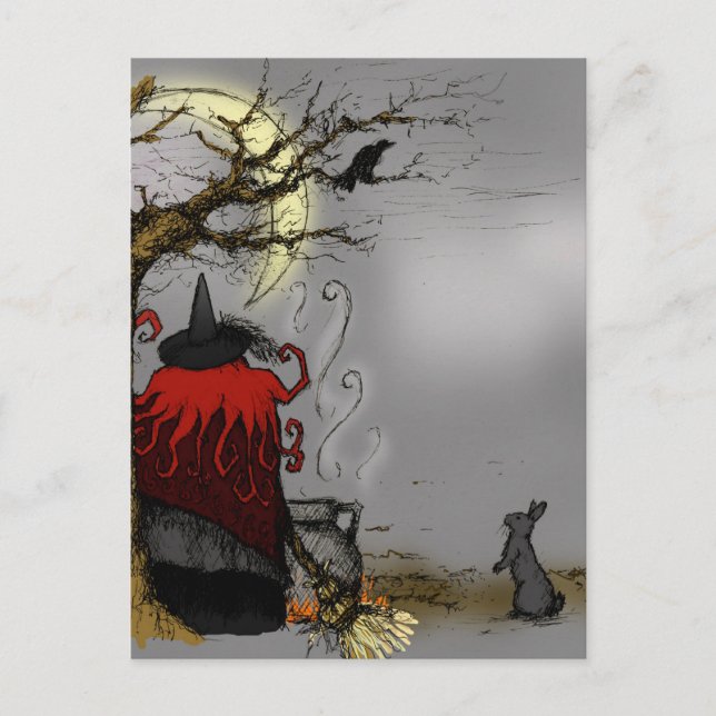 CARTÃO POSTAL FAMILIAR HALLOWEEN (Frente)