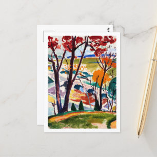 Cartão Postal Familiar Landscape Bridge Huntingdon Valley por Sa