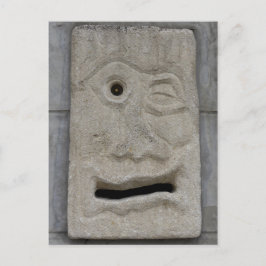 Cartão Postal Faminto por correio