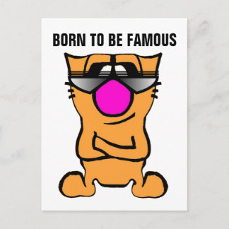 CARTÃO POSTAL FAMOSO