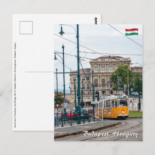 Cartão Postal Famoso bonde dois em Budapeste, Hungria