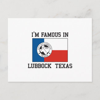 Cartão Postal Famoso Em Lubbock