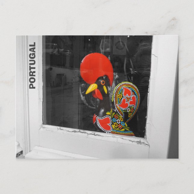 Cartão Postal Famoso Galo de Barcelona Foto - Portugal (Frente)