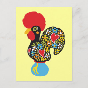 Cartão Postal Famoso galo de Barcelona Nr 06
