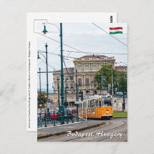 Cartão Postal Famoso Tramway 2 em Budapeste, Hungria
