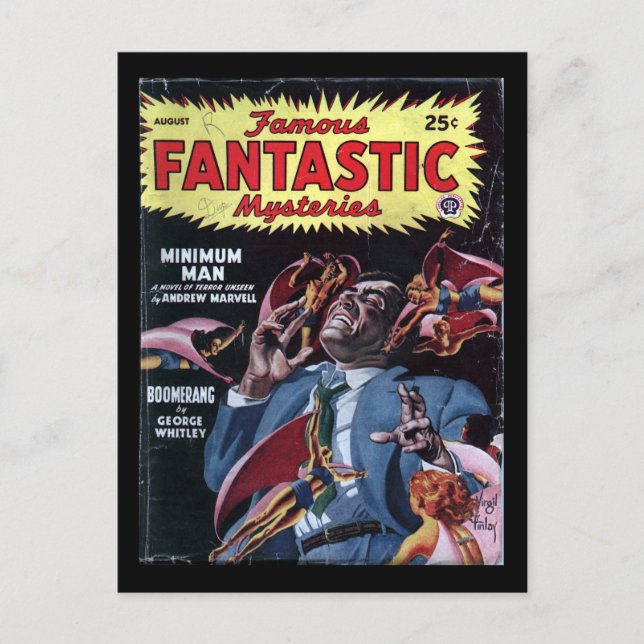 Cartão Postal Famous Fantastic Mysteries v08 n06 (1947-08.Popula (Frente)