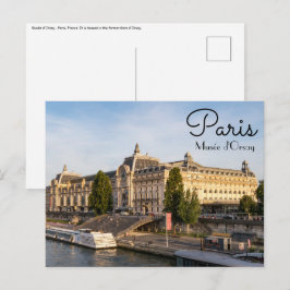 Cartão Postal Famous Musée d'Orsay - Paris, França, Europa