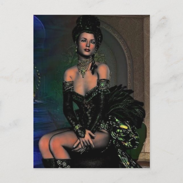 Cartão Postal Fantasia 18 (Frente)