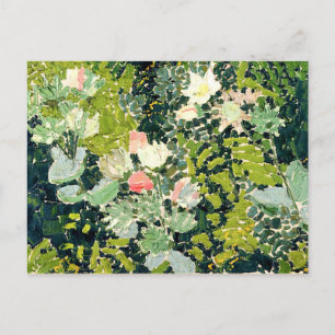 Cartão Postal Fantasia em Verde