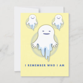 Cartão Postal Fantasma Bonita - Lembro-Me De Quem Sou