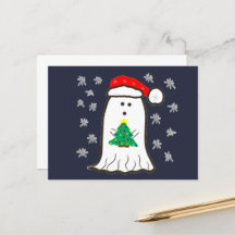 Fantasma com Árvore de Natal