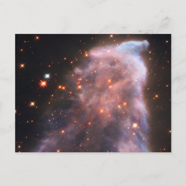 Cartão Postal Fantasma da Nebulosa de Cassiopeia (Frente)