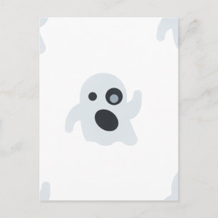 Cartão Postal fantasma emoji